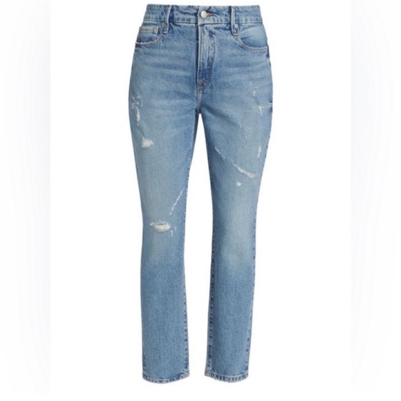 Good American Denim - Good American Good Classic Distressed Jeans